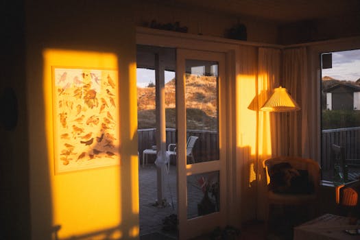 Уютный дом с тёплым освещением — подготовка к блэкауту